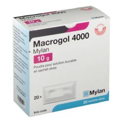 Mylan Macrogol 4000 Mylan solution buvable 20 sachets