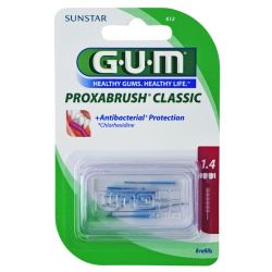 Gum Proxabrush  Recharges Brossettes Interdentaires 1.4mm x 8