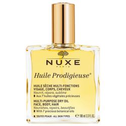 Nuxe Huile Prodigieuse - 100 ml - Hydratation et éclat visage, corps et cheveux