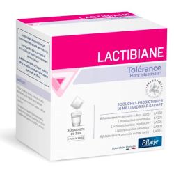 Pileje Lactibiane Tolérance - 30 sachets de 5g - Soutien digestif et équilibre intestinal