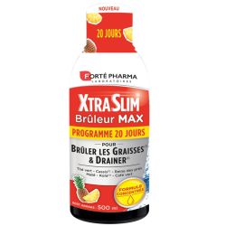 Forté Pharma Xtra Slim Brûleur Max - 500 ml - Brûle les graisses et draine pour une silhouette affinée