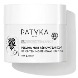 Patyka Anti-Taches Perfect Peeling Nuit Rénovateur Éclat Bio 50 ml – Action taches et effet peau neuve