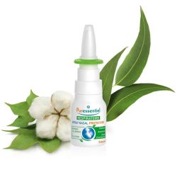 Puressentiel Respiratoire Spray Nasal Protection Allergies 20 ml – Barrière anti-allergènes, prévient les éternuements et l'obstruction
