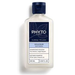 Phyto Douceur Shampoing Douceur Tous Types de Cheveux - 100ml