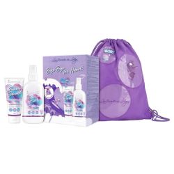 Les Secrets de Loly Coffret Enfants Bye Bye les Nœuds - Rituel Démêlant Bubble Smooth (100 ml) + Bubble Kurl (250 ml) + Sac Bubbly Offert