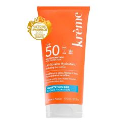 Krème Lait Solaire Hydratant SPF50 - 175ml - Haute protection et hydratation des peaux sensibles