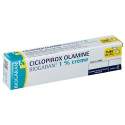 Biogaran Ciclopirox Olamine 1% crème Biogaran 30 g