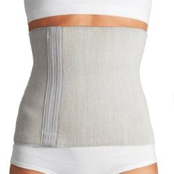 Gibaud Ceinture Thermique - Couleur : Gris Anthracite - Apaise les Douleurs de Dos - Taille XL
