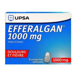 Efferalgan 1000mg 8 comprimés