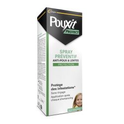 Pouxit Protect Spray - 200ml - Préventif anti-poux et lentes, sans rincage
