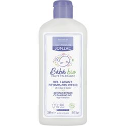 Eau Thermale Jonzac Bébé Gel Lavant Dermo-Douceur Bio - 250 ml - Nettoie, hydrate et protège la peau de bébé