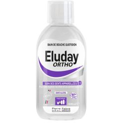 Eluday Ortho Bain de Bouche Quotidien Hygiène Orthodontique - 500ml