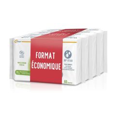 Babysoin Lingettes À l'Eau Bio Bébé - 4 x 60 Lingettes - Nettoyage doux dès la naissance