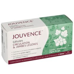 Jouvence Circulations & Jambes Légères 60 Gélules