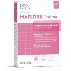 Ineldea Mafloril Intima - 30 gélules - Rééquilibre la flore intime et restaure le bien-être féminin
