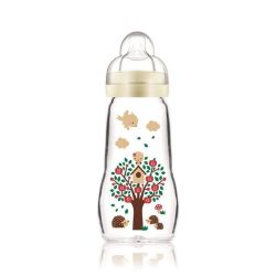 MAM BIB VERRE 260ML BEIGE