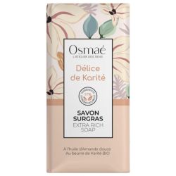 Osmaé Savon Surgras Délice de Karité 100g – Nettoyant et protecteur