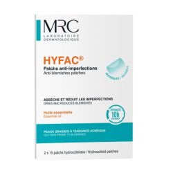 HYFAC Patchs Anti-Imperfections 2X15 patchs - Assèche et réduit localement les boutons