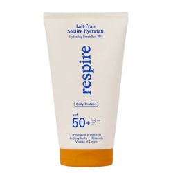 Respire Lait Frais Solaire Hydratant SPF50+ 150ml – protection solaire haute hydratation