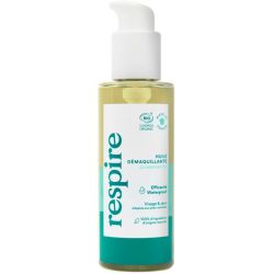 Respire Clear Huile Démaquillante Efficacité Waterproof - 150 ml - Démaquillage des peaux sensibles
