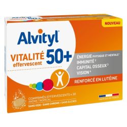 Alvityl Vitalité Effervescent 50+ - 30 comprimés
