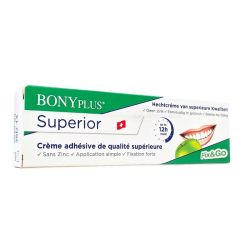 BonyPlus Superior Crème Adhésive Pour Prothèses Dentaires 40g – Tenue et confort