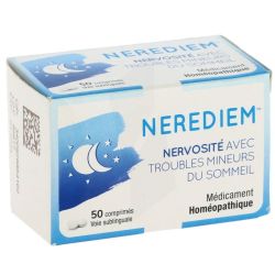 Bausch & Lomb Nerediem Nervosité Sommeil - 50 Comprimés