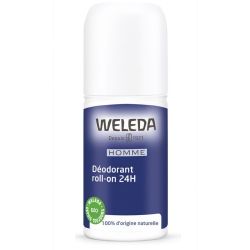 Weleda Déodorant Homme Roll-on 24H 50ml – Fraîcheur tonique et protection naturelle