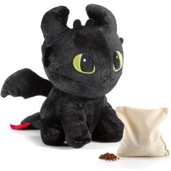 Biosynex Bouillotte Peluche Micro-Ondable Billes d'Argile Dragons Krokmou