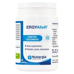 Nutergia ErgyAlleR' - Confort Saisonnier - 60 gélules - Soutien des voies respiratoires