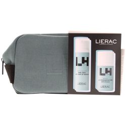 Lierac Homme Coffret Fluide Anti-Âge + Déodorant Anti-Transpirant + Trousse OFFERTE