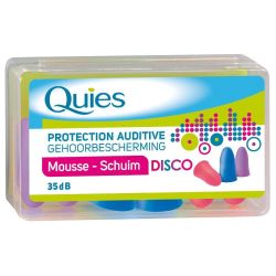 Quies Protection Auditive En Mousse Disco - 3 Paires