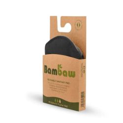 Bambow Serviette Hygiénique Lavable - Flux Moyen - Écologique et Économique - 1 pièce