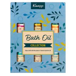 Kneipp Coffret Bath Oil Collecion - Huiles de Bain - 6 Flacons Parfumés, PH Neutre - 6x20ml