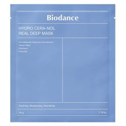 Biodance Hydro Cera-nol Real Deep Mask 1 unité - Masque de nuit hydrogel ultra-apaisant et réparateur