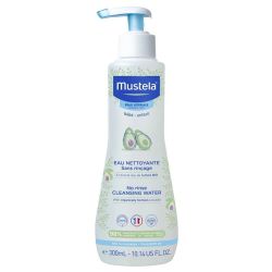Mustela Eau Nettoyante Sans Rinçage à l'Avocat Bio Bébé Dès la Naissance - 300ml