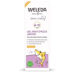 Weleda Gel Dentifrice Junior 6-12 Ans Au Fluor - Menthe Douce - 50ml