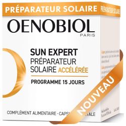 Oenobiol Sun Expert Préparateur Solaire Accélérée - 15 Gélules