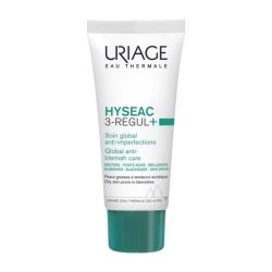 Uriage Hyséac 3-Regul+ Soin Global Anti-Imperfections 40 ml - Rééquilibre le microbiome et corrige toutes les imperfections