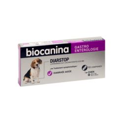 Biocanina Diarstop Chiens - 12 Comprimés
