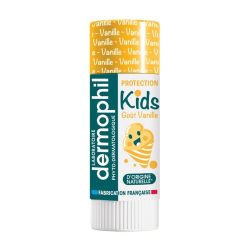 Dermophil Indien Kids Stick Lèvres Parfum Vanille - 4g