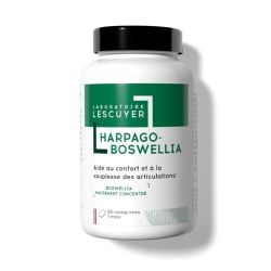 Laboratoires Lescuyer Harpago-Boswellia Confort & Souplesse des Articulations - 60 Comprimés