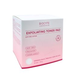 Biocyte Exfoliating Toner Pads x50 - Disques exfoliants doux pour un teint éclatant et des pores réduits