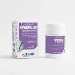 Valbiotis Plus Ménopause Périménopause - Equilibre hormonal et réduction des bouffées de chaleur