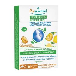 Puressentiel Respiratoire Pastilles Miel-Citron - 20 Pastilles