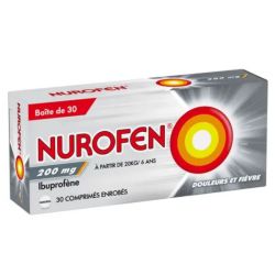 Nurofen 200mg 30 comprimés enrobés - Ibuprofène