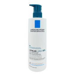 La Roche-Posay Lipikar Lait Urea 10% 400 ml - Hydratation triple-action peaux très sèches