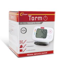 Torm Tensiomètre Poignet KD-7920 - 1 pièce - Grand écran, mesure précise de la tension