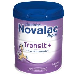 Novalac Expert Transit+ Lait en Poudre Transit Intestinal 0-36 Mois - 800g