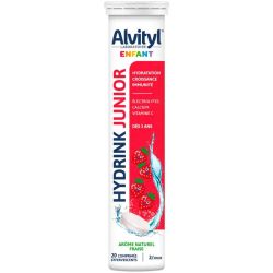 Alvityl Hydrink Junior - 20 Comprimés Effervescents - Hydratation, énergie et croissance